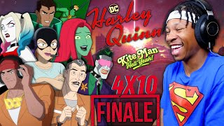 HARLEY QUINN 4x10 FINALE REACTION  quotKiller’s Blockquot  KiteMan Hell Yeah  REEL IT IN REACTION [upl. by Ydac456]