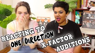 YOUTUBERS REACT TO ONE DIRECTIONS XFACTOR AUDITIONS  10YearsOfOneDirection [upl. by Nylra491]