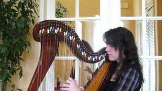 Comptine dun autre été  Yann Tiersen Amélie Poulain  harp  harpe [upl. by Clements]