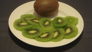 Kiwi Fruit How to Eat Kiwi Fruit [upl. by Zurc]