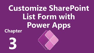 Customize a SharePoint List form using Power Apps [upl. by Cheadle]