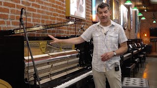 Schimmel K132 Upright Piano at Classic Pianos Portland [upl. by Enak]