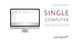 3Shape Dental System  How to Install 3Shape Dental System on a Single PC [upl. by Leiso682]