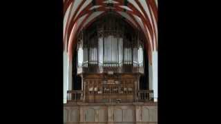 J S Bach quotAlle Menschen müssen sterbenquot BWV 643  Sauer Organ Thomaskirche Leipzig [upl. by Ekim]