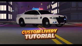 Custom Livery Tutorial  Emergency Response Liberty County [upl. by Nirehtak]