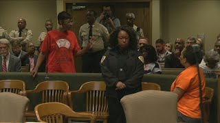 WEB EXTRA Sherra Wright pleads guilty in Lorenzen Wright murder case  full court appearance [upl. by Namreh]