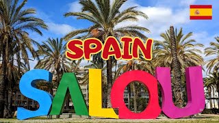 Salou  Spain City Walking Tour Salou Travel Guide 4k HDR 60fps [upl. by Nelluc684]