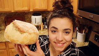 The Easiest Rustic Bread Loaf In less than 5 minutes [upl. by Kinson]