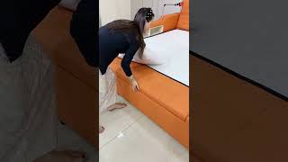 Cousin Functional software bed tatami softbed bedroom double bed [upl. by Ilrahc]