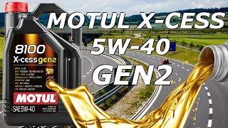 Aceite Motor Motul XCess 8100 5w40 GEN2 2020 😀  Review [upl. by Survance]