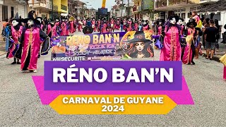 CARNAVAL DE GUYANE 2024  RÉNO BANN  DÉFILÉ À CAYENNE [upl. by Cogen]