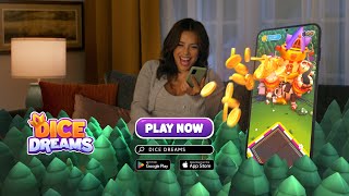 Can you believe this video 🤔 Play Dice Dreams with Eva to find out 🏰🎲 [upl. by Issie]