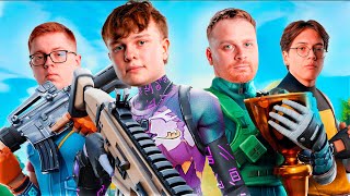 Benjyfishy VS his 6 Valorant Teammates in Fortnite [upl. by Gnehs404]