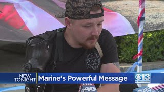 Family Of Injured Folsom Marine Stresses Need For More Military Mental Health Support [upl. by Cheshire56]