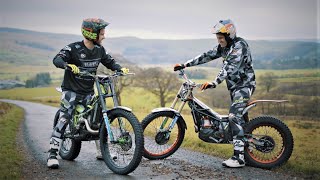 My First Trials Bike Lesson w Dougie Lampkin Goes Wrong [upl. by Dachi]