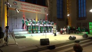 Lagos City Chorale Halleluyah Chim Lee  European Choir Games Magdeburg [upl. by Sible840]