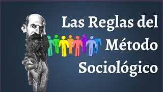 Durkheim Las Reglas del Método Sociológico [upl. by Ava]