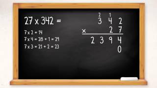 Advanced c Long multiplication Traditional [upl. by Petrie970]