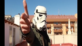 Como hacer tu Casco de Stormtrooper DIY Parte I [upl. by Aehc]