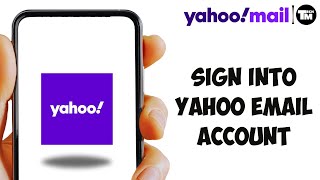 How To Sign Into Yahoo Email Account [upl. by Janka]