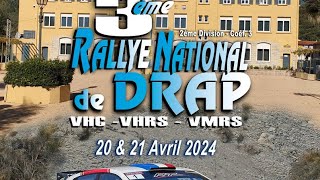 rallye de Drap 2024 ES1 [upl. by Cindra]