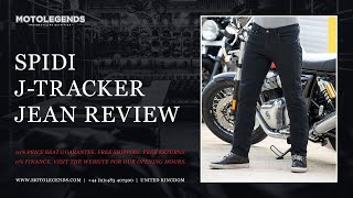 Spidi JTracker black jean review [upl. by Nalorac]