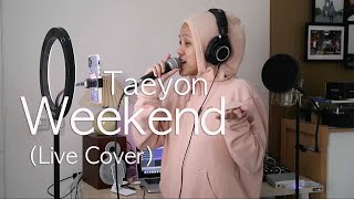 TAEYEON 태연  WEEKEND Live Cover by Tiffani Afifa 1Day1Cover 4 [upl. by Brie]