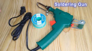 DeBaiLong Automatically Soldering Gun  Hand held Solder Iron Kit Welding Tool [upl. by Thar]