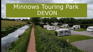 Weekend trip to Minnows campsite amp Grand Western Canal Tiverton DEVON [upl. by Laemsi]