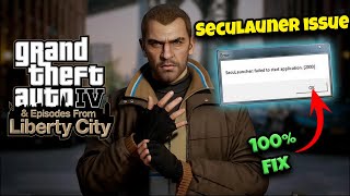 How to Fix SecuLauncher Failed to Start Application 2000 Error in GTA 4 [upl. by Nodaj]