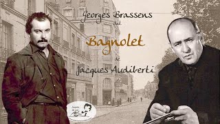 Bagnolet de Jacques Audiberti dit par Georges Brassens [upl. by Aarika280]