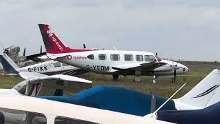 Plane Spotting Elstree aerodrome planespotter aviation lightaircraft elstree flying pilot [upl. by Enois811]