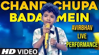 Chand Chupa Badal Mein Official Video Avirbhav  Live Performance  Udit Narayan  New Song 2024 [upl. by Ilyse]