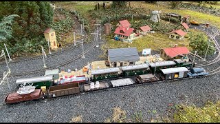 LGB Gartenbahn  RhB Museumszüge auf Jahresabschlussfahrt 2023 [upl. by Eycats]