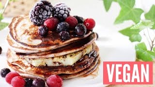 Vegan Ontbijt Pannenkoeken Toren  Basimella [upl. by Alejandra]