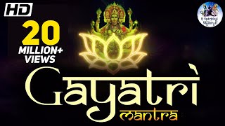 GAYATRI MANTRA ➡ OM BHUR BHUVA SWAHA ➡ MOST POWERFUL HINDU MANTRA  FULL SONG [upl. by Ledarf]