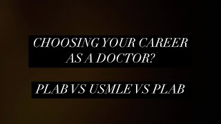 USMLE 🇺🇸 VS PLAB 🇬🇧 [upl. by Oyek]