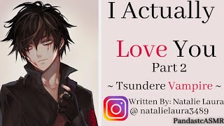 ASMR Tsundere Vampire Falls In Love M4A Vampire Feeding Boyfriend Experience [upl. by Toshiko]