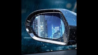 Baseus 015mm Rainproof Film Car Rearview Mirror Film AntiFog Rainproof AntiGlare Film [upl. by Howenstein]