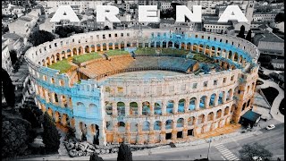 ARENA PULA  Roman Amphitheatre in Croatia [upl. by Polard]