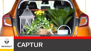 Renault CAPTUR kofferbakruimte amp afmetingen 2021  Video Nederlands [upl. by Eran355]