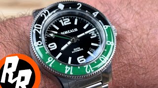 Unboxing Borealis GMT Sea Storm NEW [upl. by Yelsek]