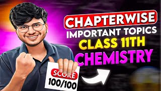 CHAPTER WISE IMPORTANT TOPICS CLASS 11 CHEMISTRY FOR HALF YEARLY 20242025  MUNIL SIR  CLASS 11 [upl. by Atilamrac]