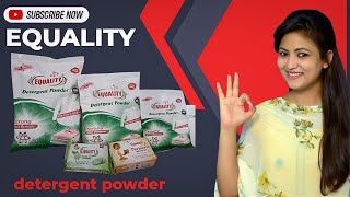 EQUALITY DETERGENT POWDER  कम से कम नोट पर डंके कि चोट पर  Millions sona Official [upl. by Philbo445]