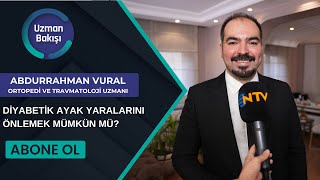 DİYABETİK AYAK YARALARINI ÖNLEMEK MÜMKÜN MÜOP DR ABDURRAHMAN VURAL ORTOPEDİ TRAVMATOLOJİ UZMANI [upl. by Anallij]