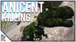 KILLING ANCIENT REXES  Pugnacia Dinos Modded Ark Twitch Server 10 [upl. by Milzie]