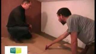 Pose parquet partie 12  laying of hardwood floors part 1 [upl. by Afra]