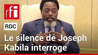 Élections en RDC  le silence de Joseph Kabila interroge • RFI [upl. by Noitsirhc]