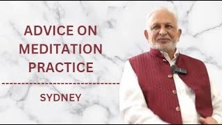 Advice on meditation practice  Sri M [upl. by Namdor145]