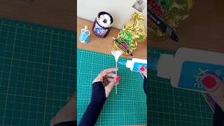 white paper flowerseasy way to make shortvideo diy recycle subscribe craft craftideas [upl. by Daht]